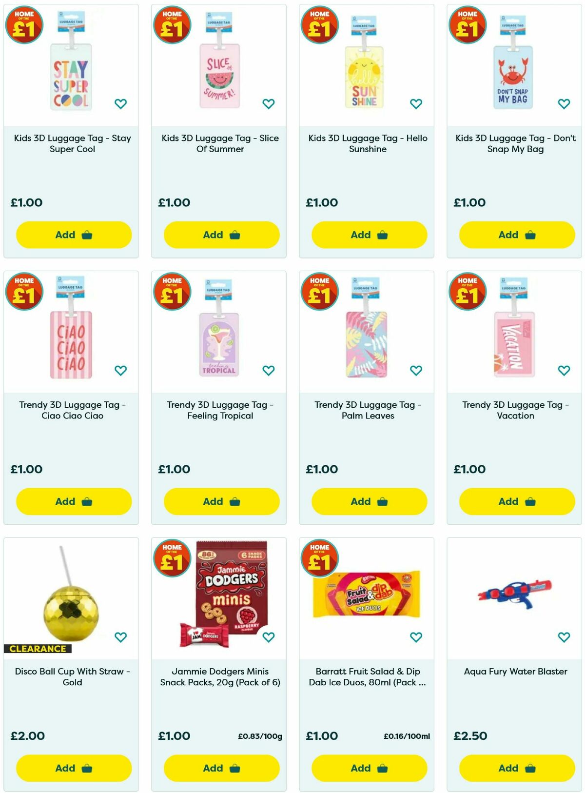 Poundland Offers from 23 June