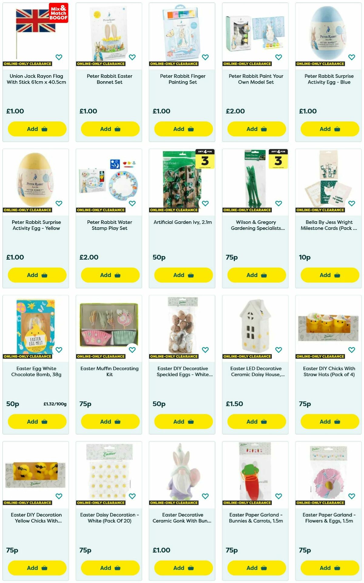 Poundland Clearance Offers from 22 July