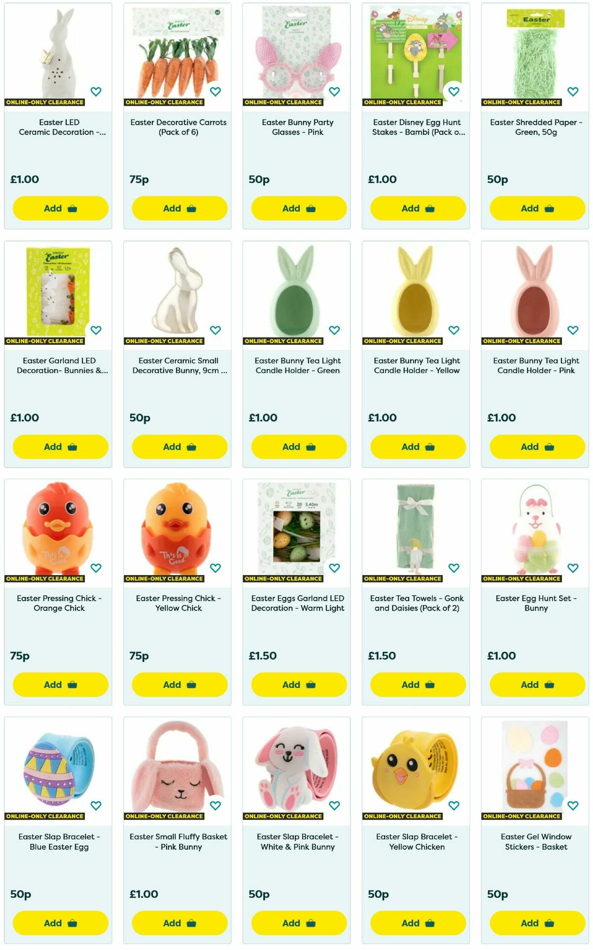 Poundland Clearance Offers from 22 July