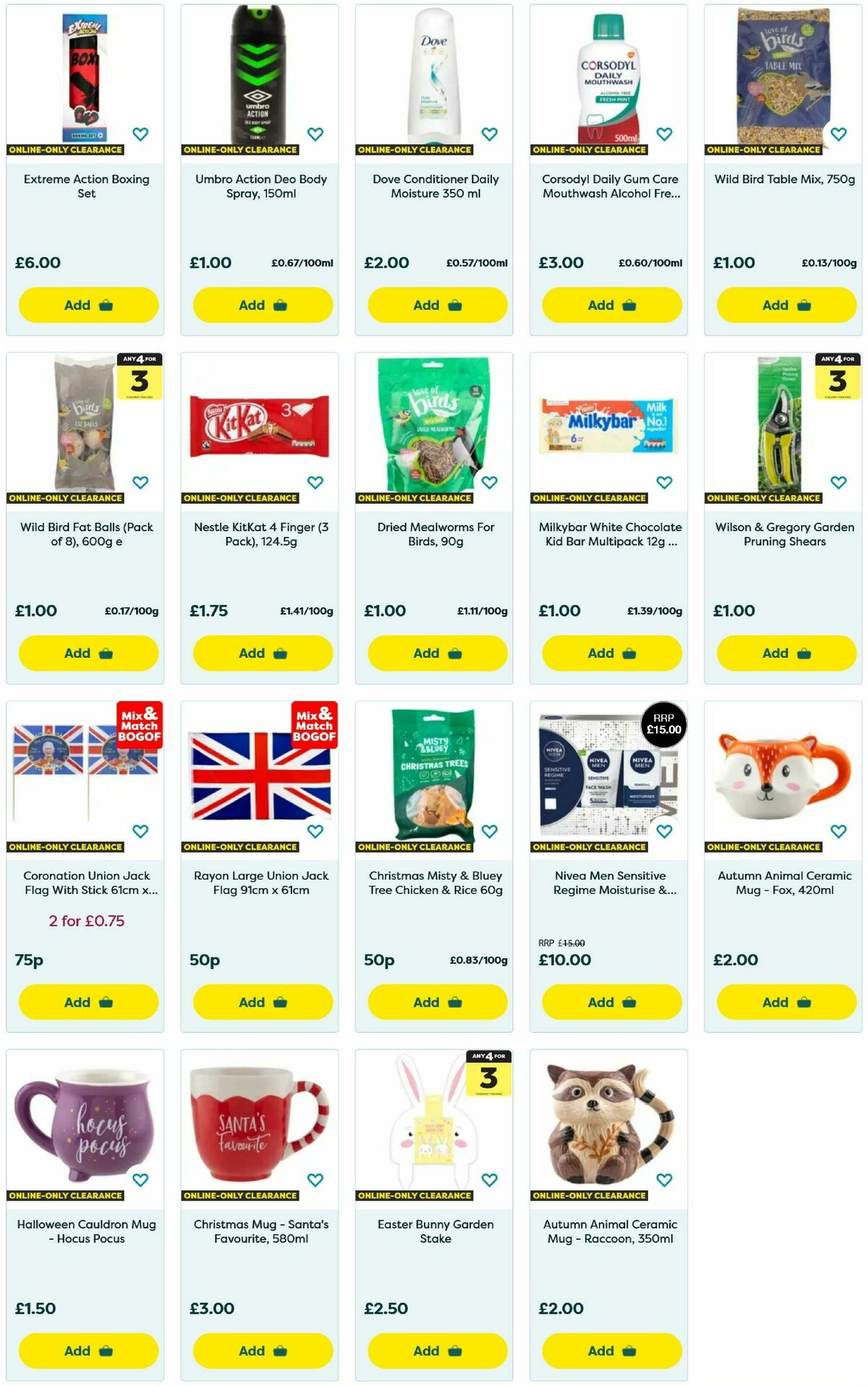 Poundland Clearance Offers from 22 July