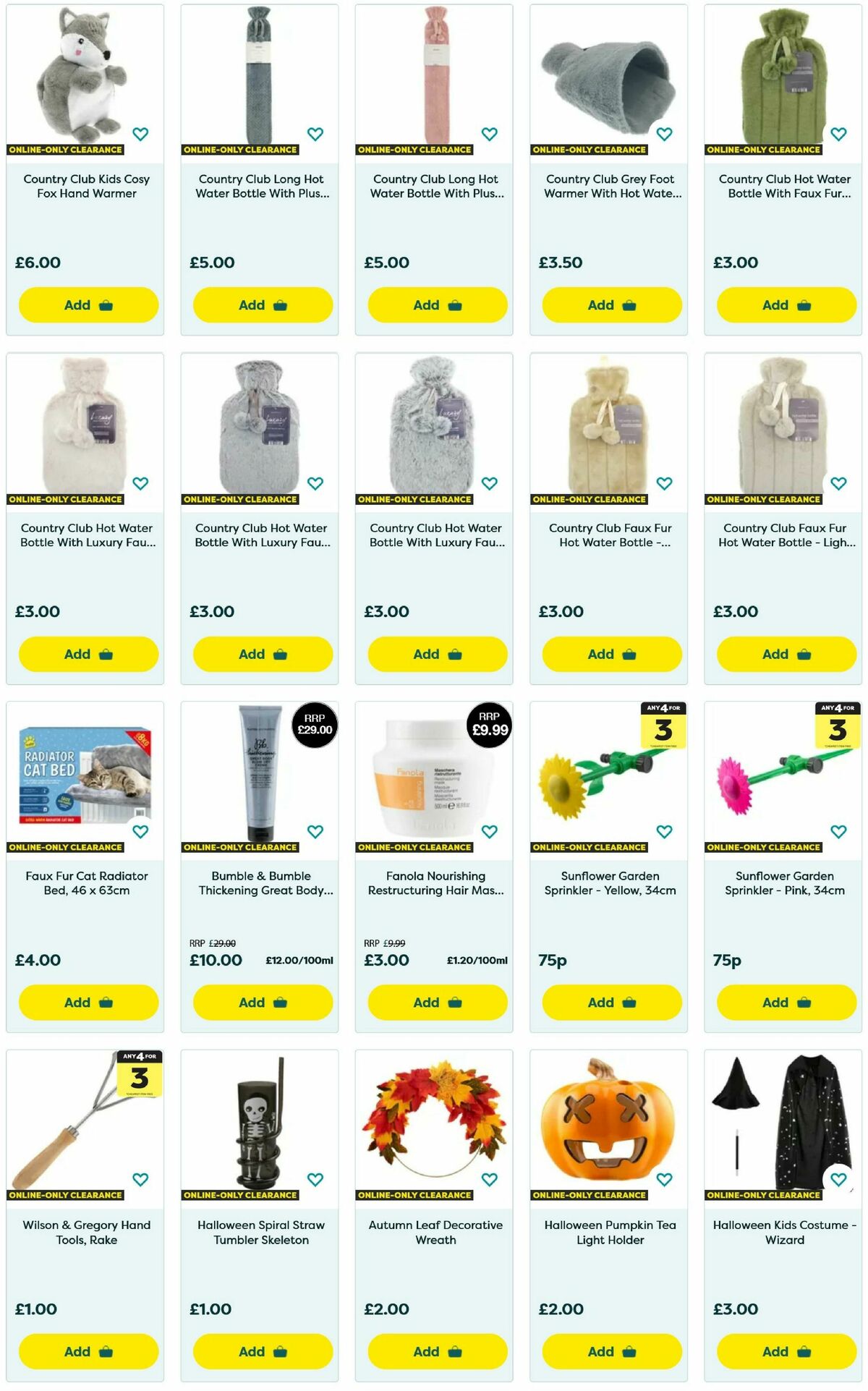 Poundland Clearance Offers from 22 July