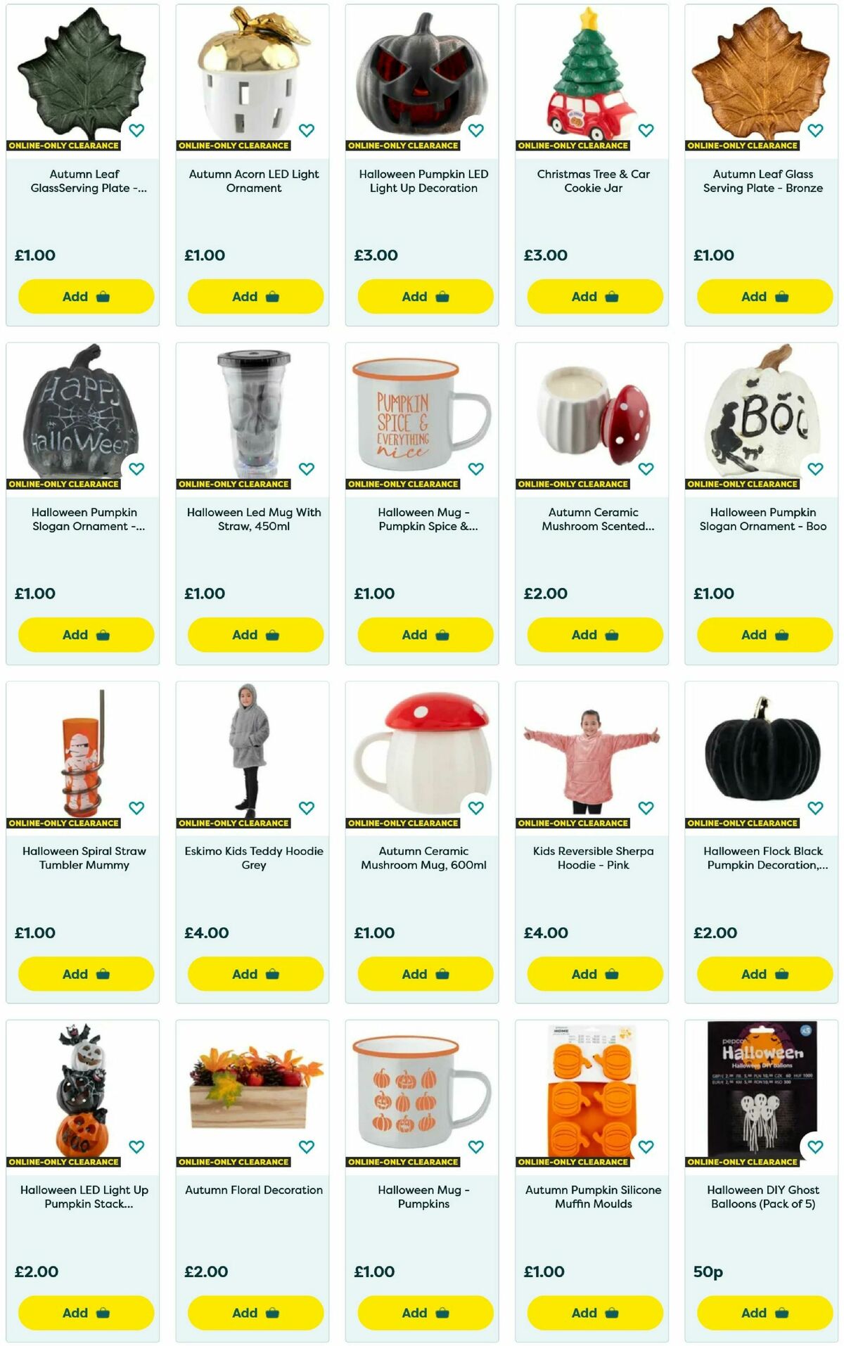 Poundland Clearance Offers from 22 July