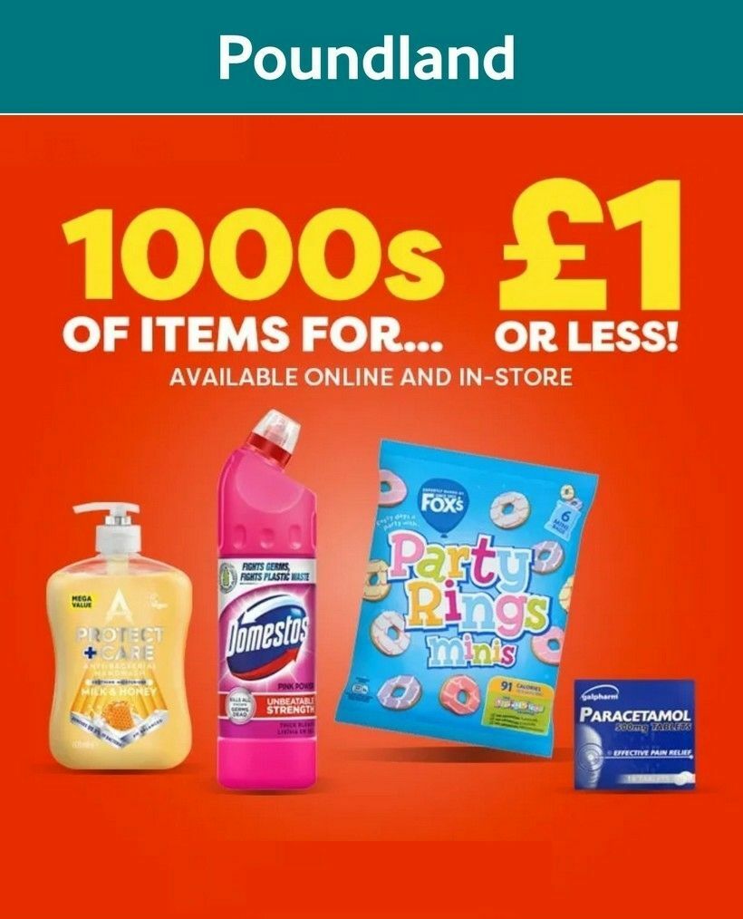 Poundland Offers from 23 July