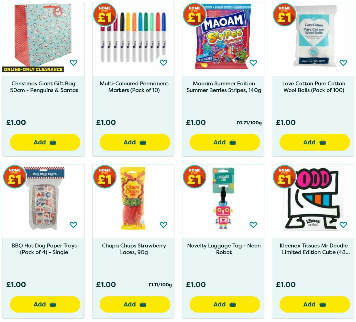 Poundland Offers from 23 July