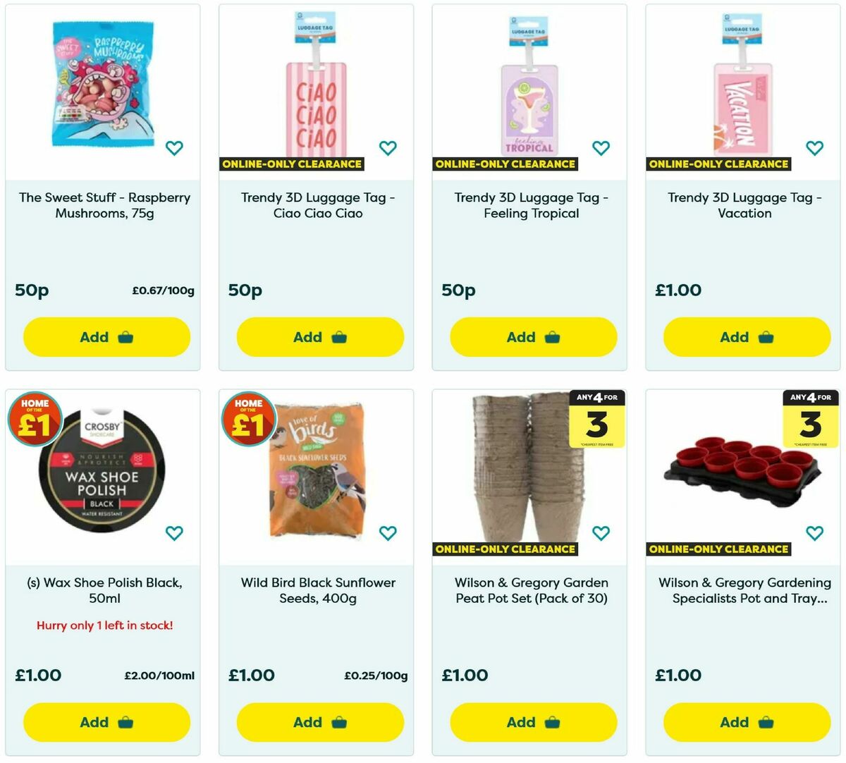 Poundland Offers from 23 July
