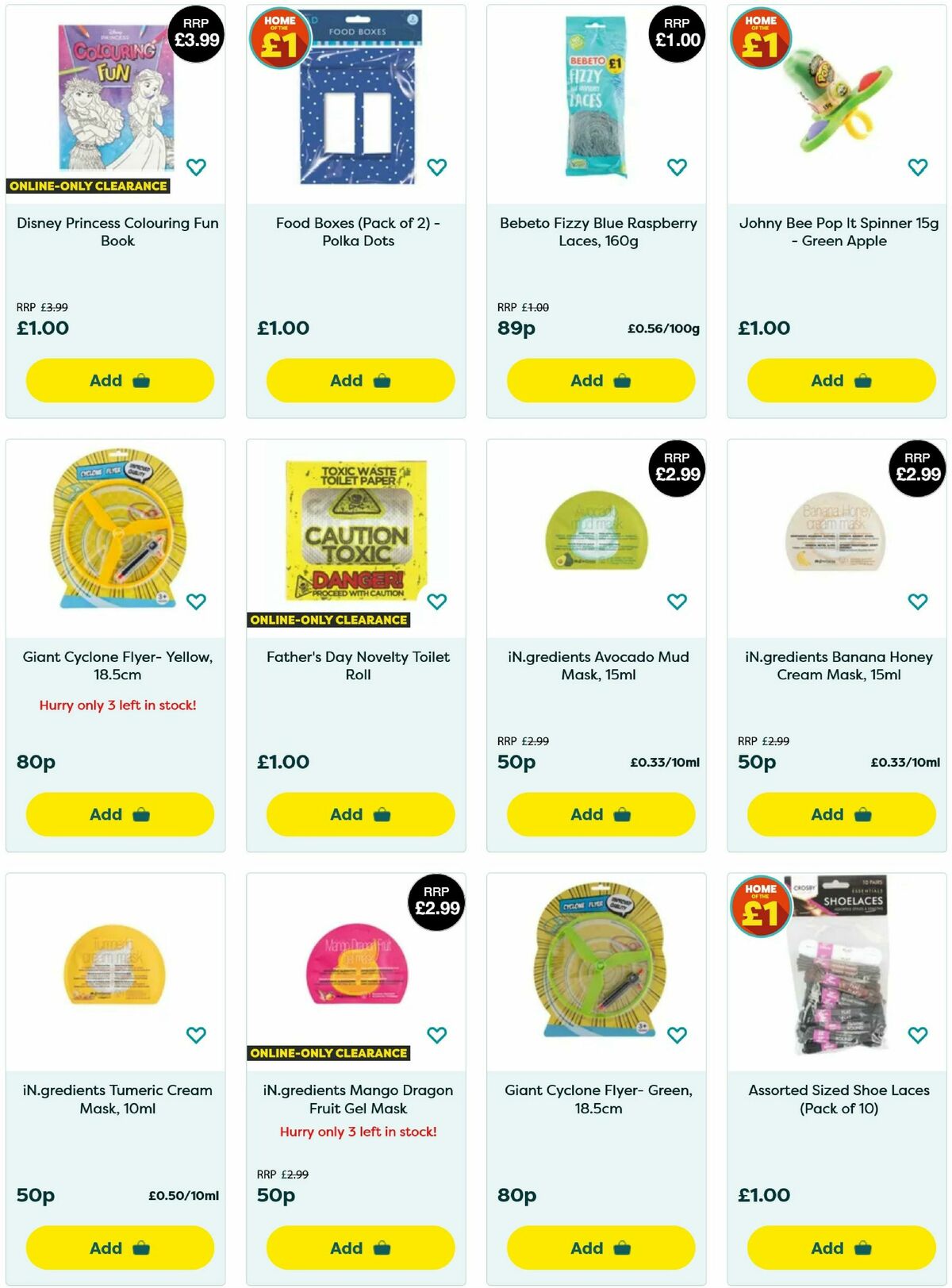 Poundland Offers from 23 July