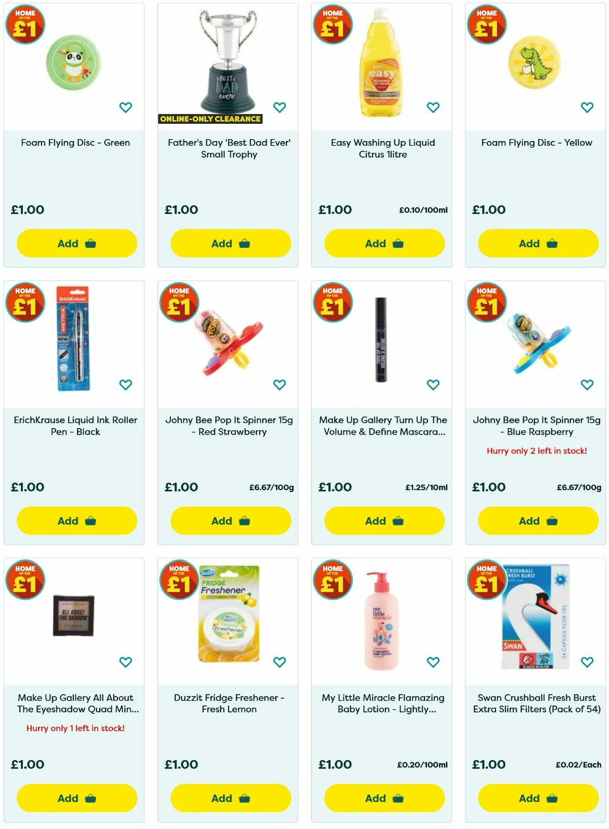 Poundland Offers from 23 July