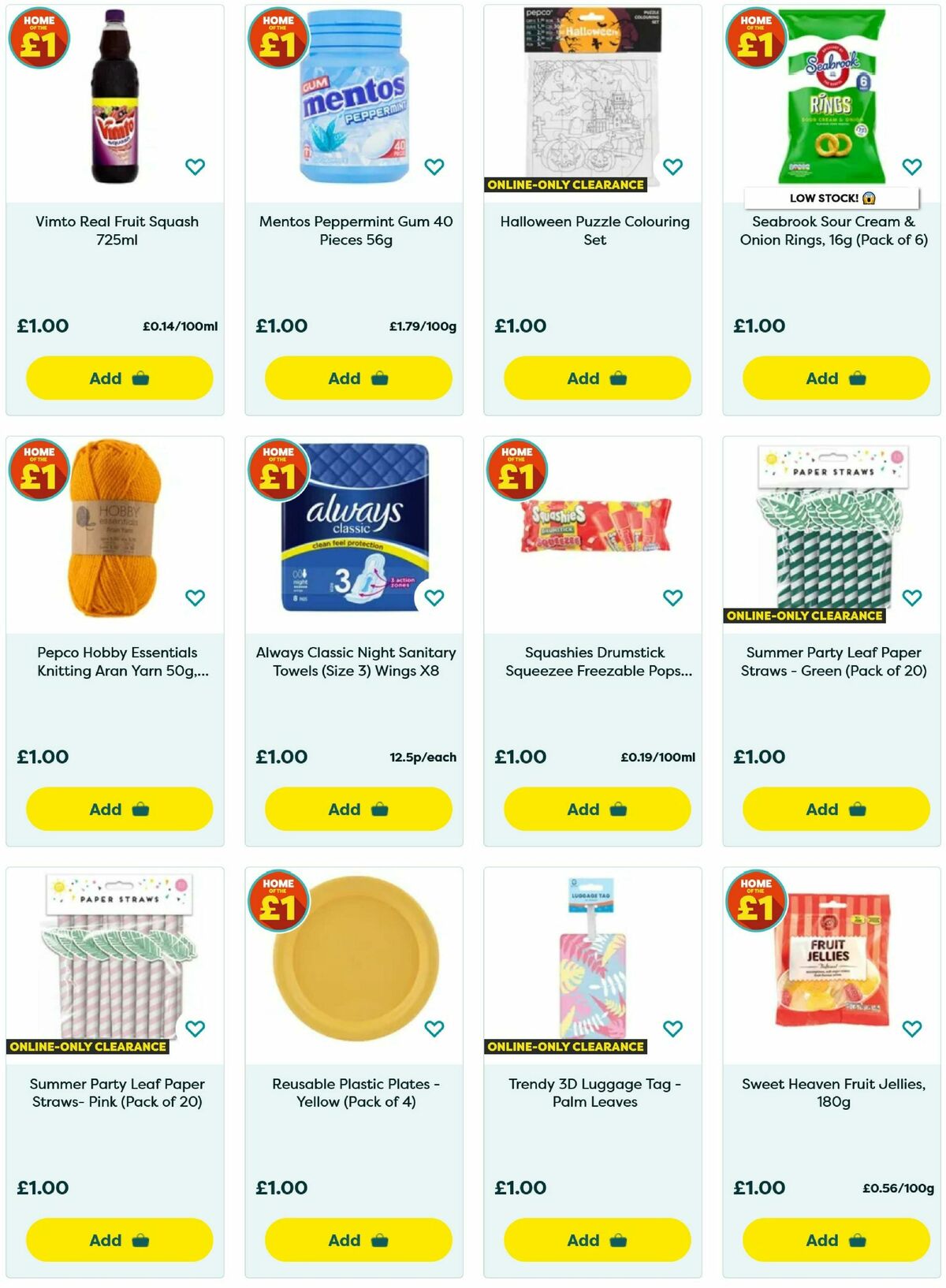Poundland Offers from 23 July