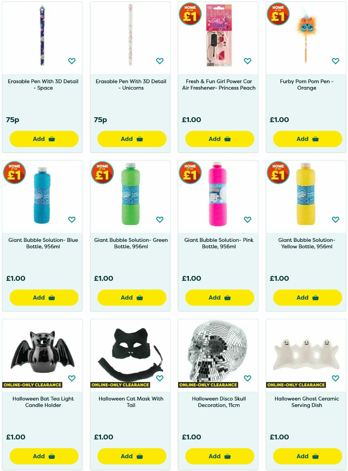 Poundland Offers from 23 July