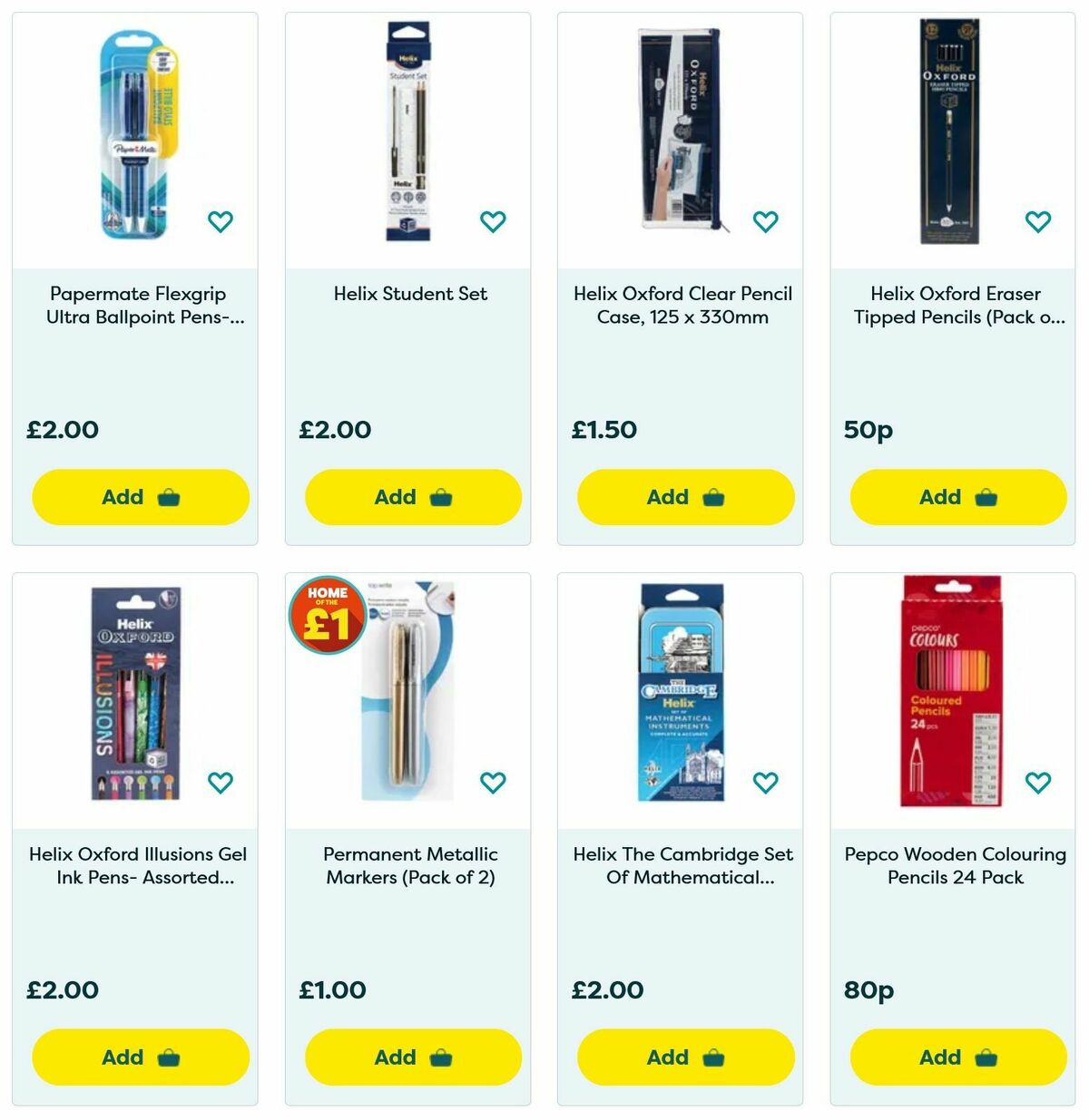 Poundland Back to School Offers from 19 August