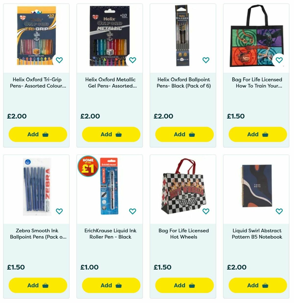 Poundland Back to School Offers from 19 August
