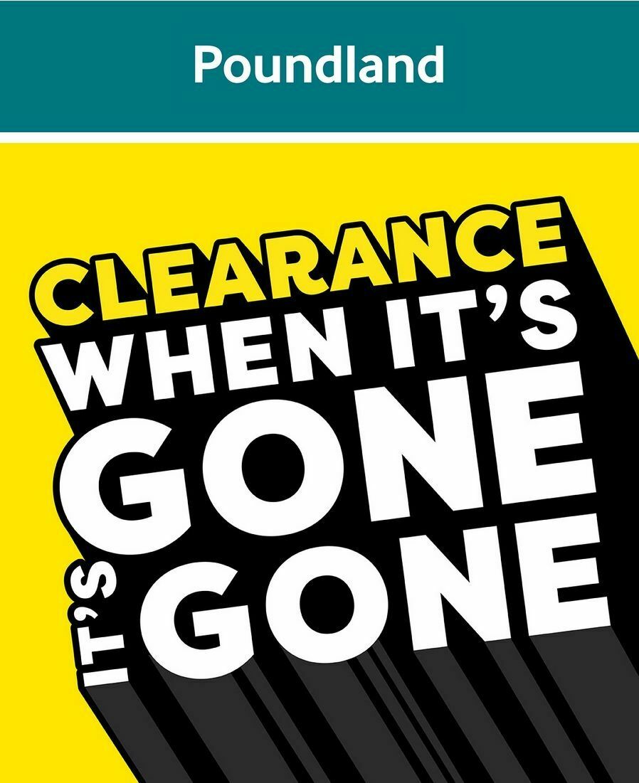 Poundland Offers from 9 September