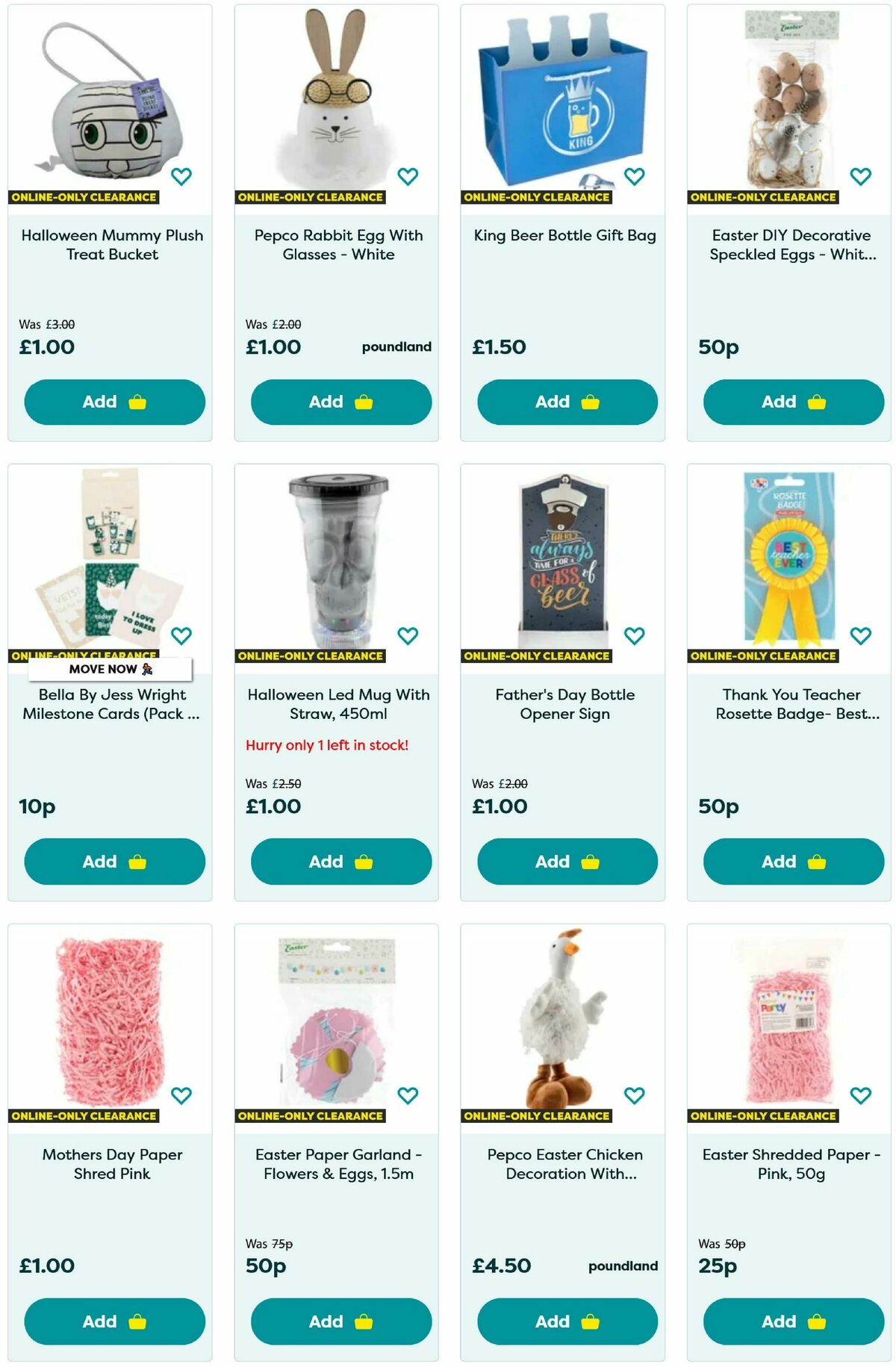 Poundland Offers from 9 September