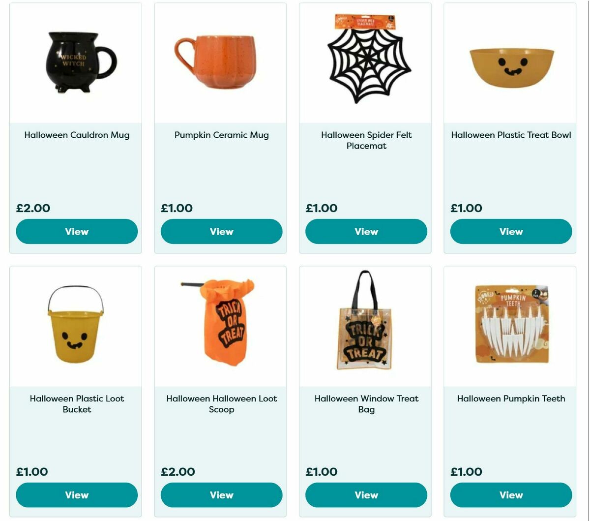 Poundland Halloween Offers from 24 September
