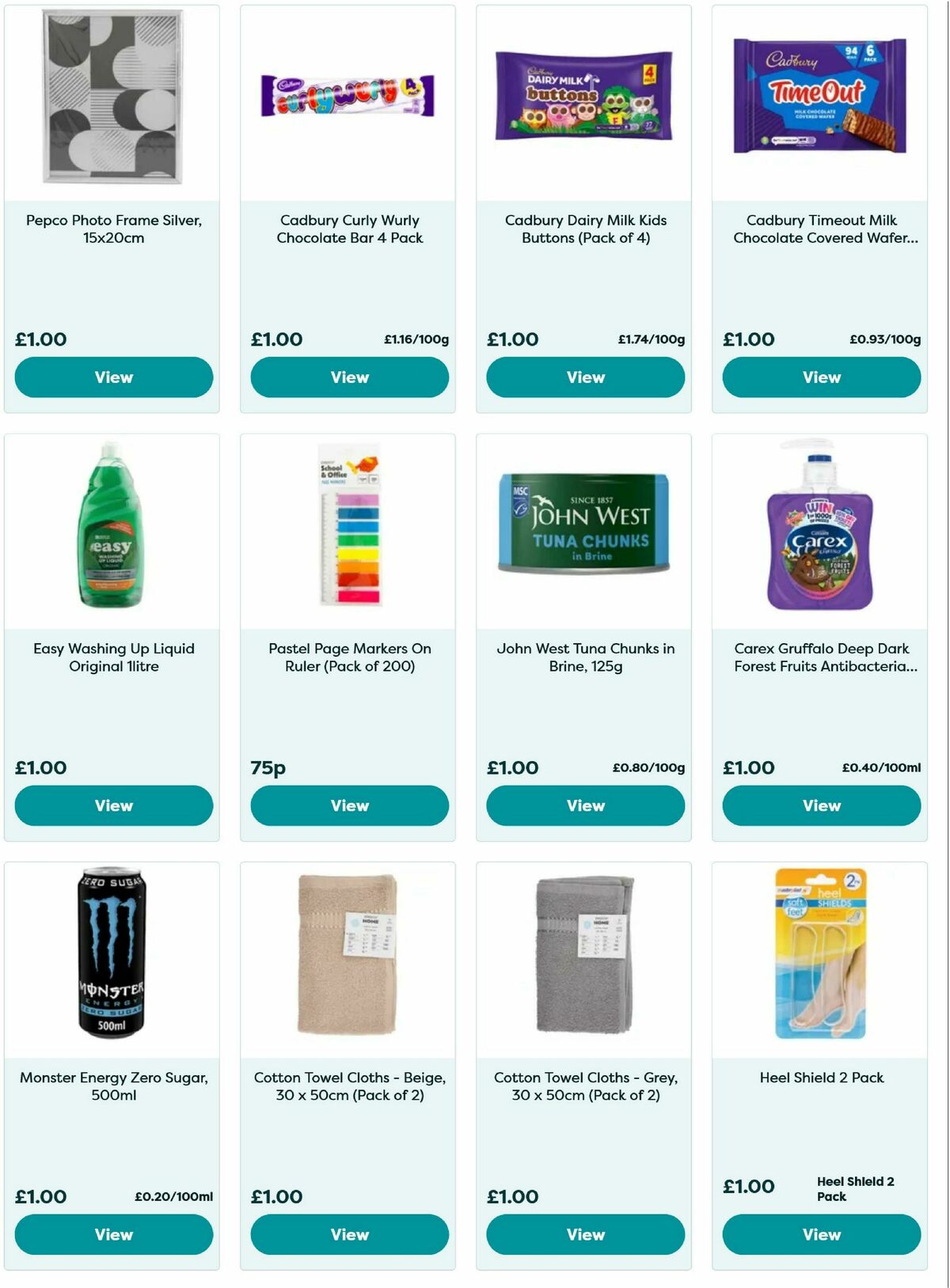 Poundland Offers from 3 October