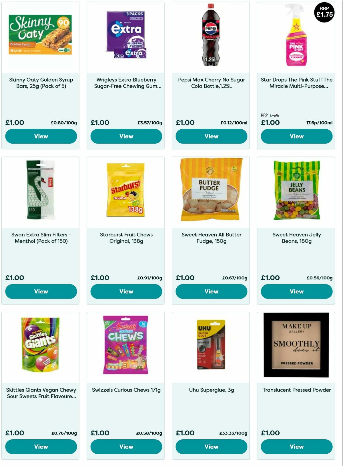 Poundland Offers from 3 October