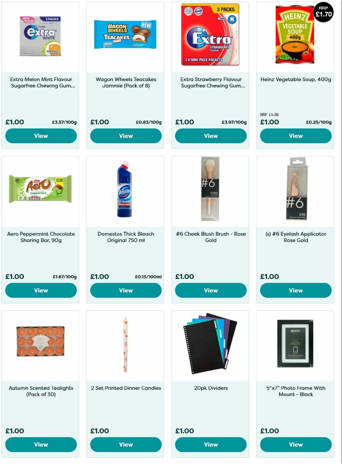 Poundland Offers from 3 October
