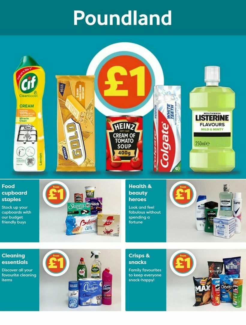 Poundland Offers from 5 November