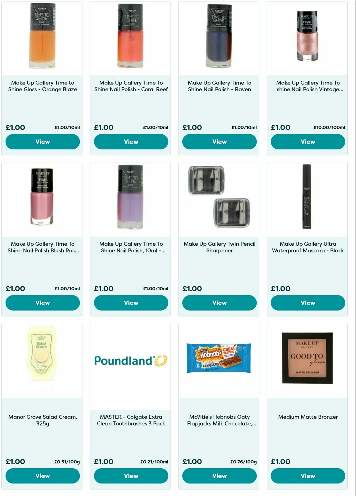 Poundland Offers from 5 November