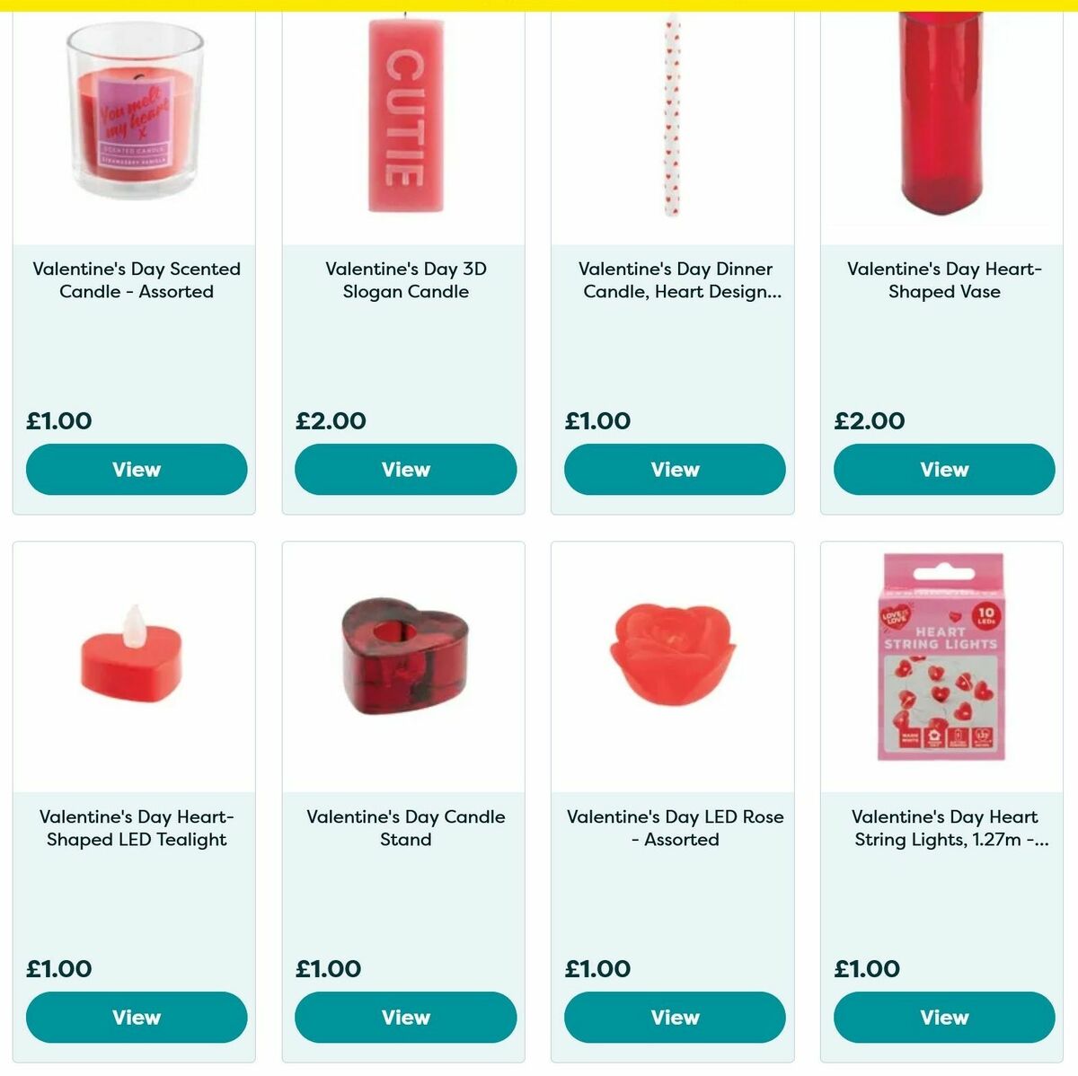 Poundland Valentine's Day Offers from 20 January