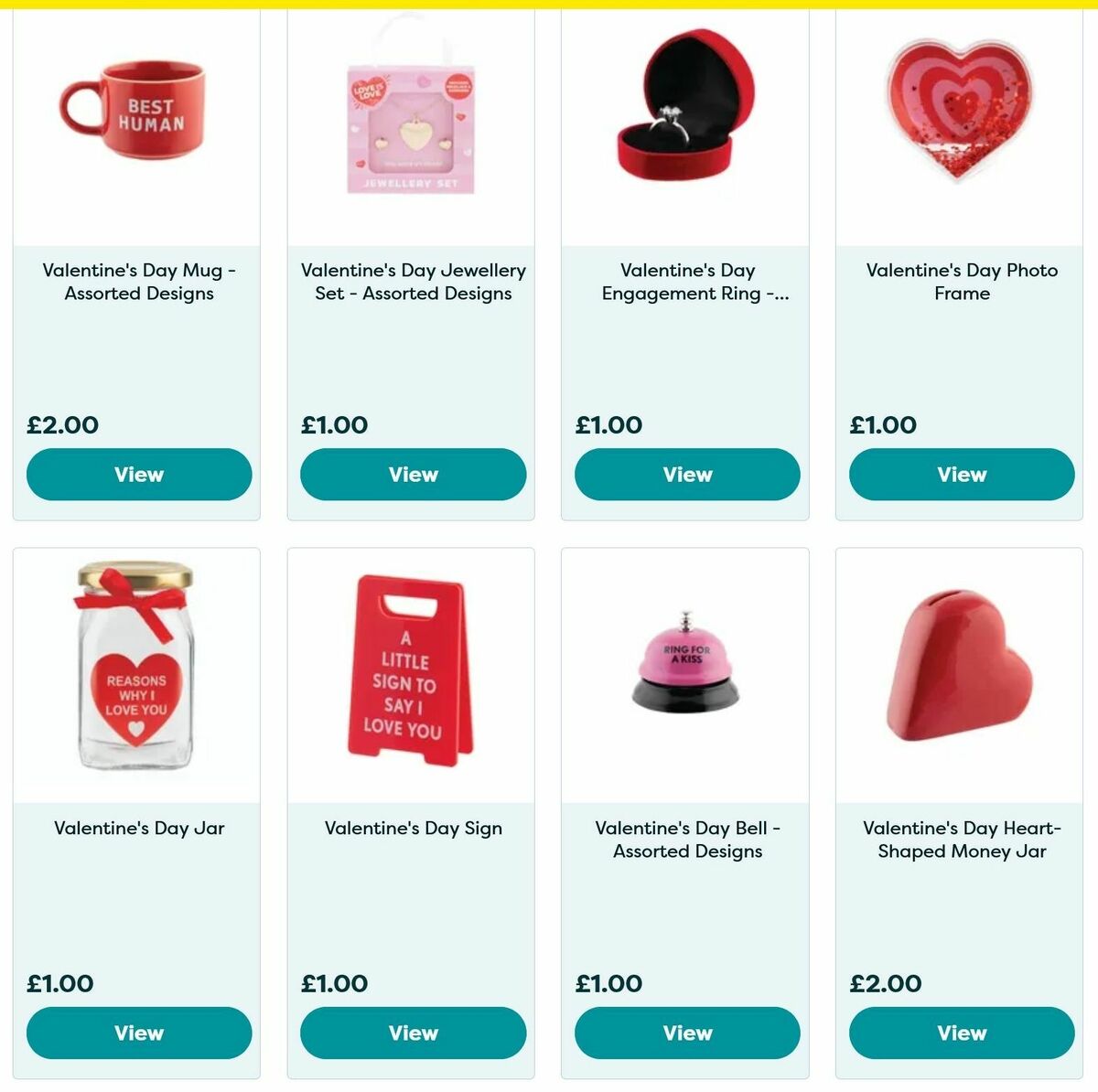 Poundland Valentine's Day Offers from 20 January