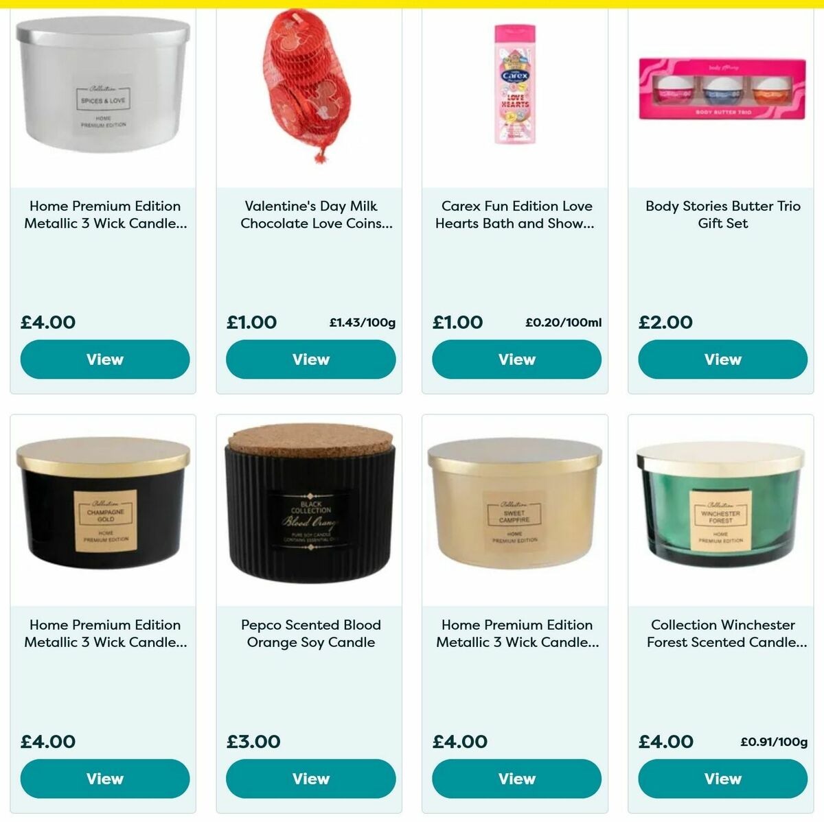 Poundland Valentine's Day Offers from 20 January