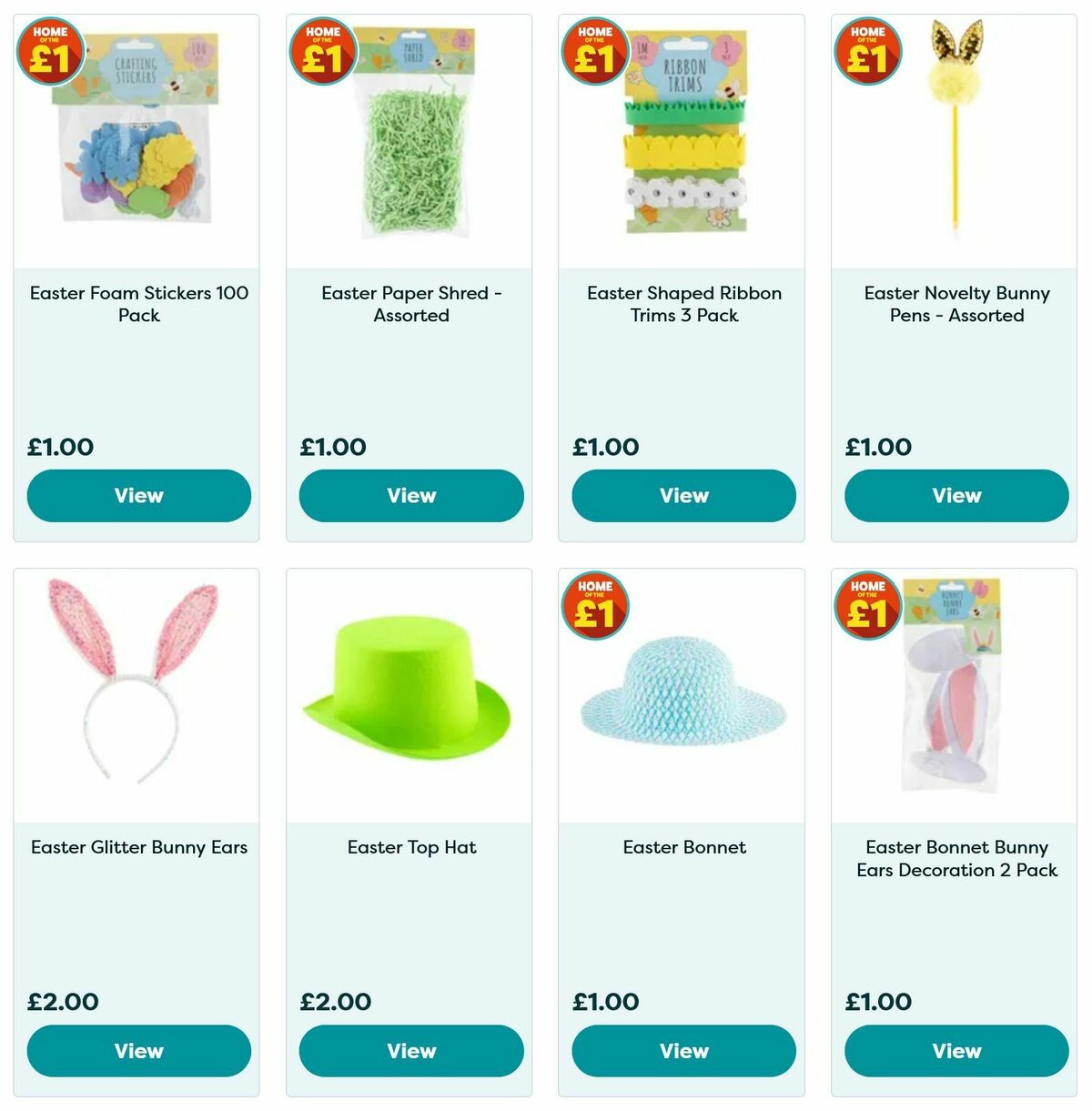 Poundland Easter Offers from 15 March