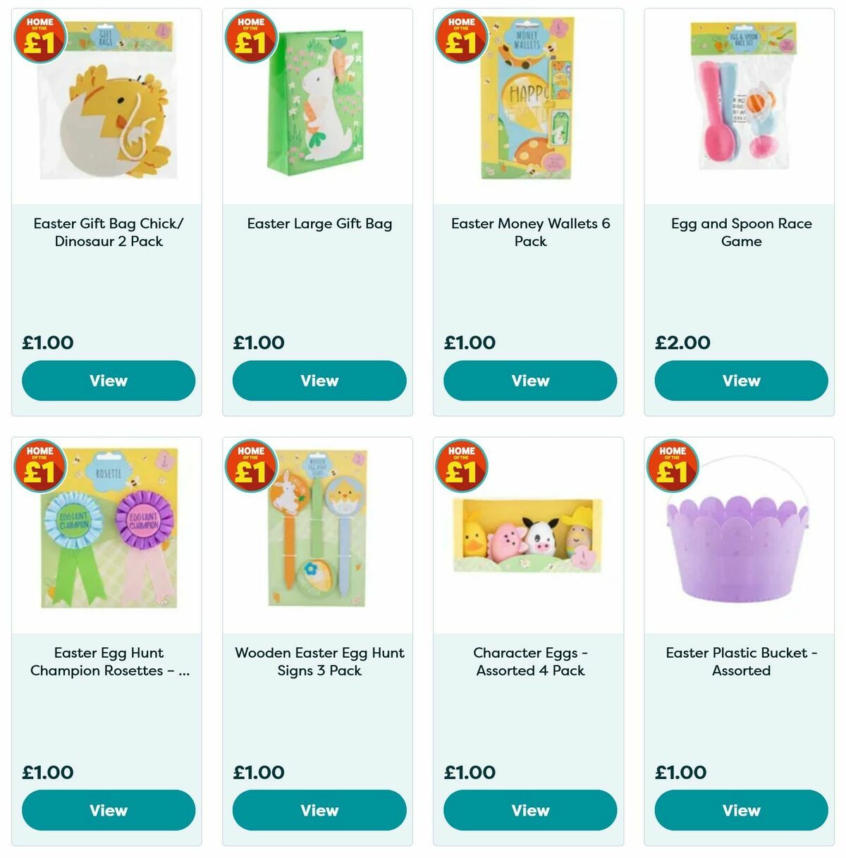 Poundland Easter Offers from 15 March