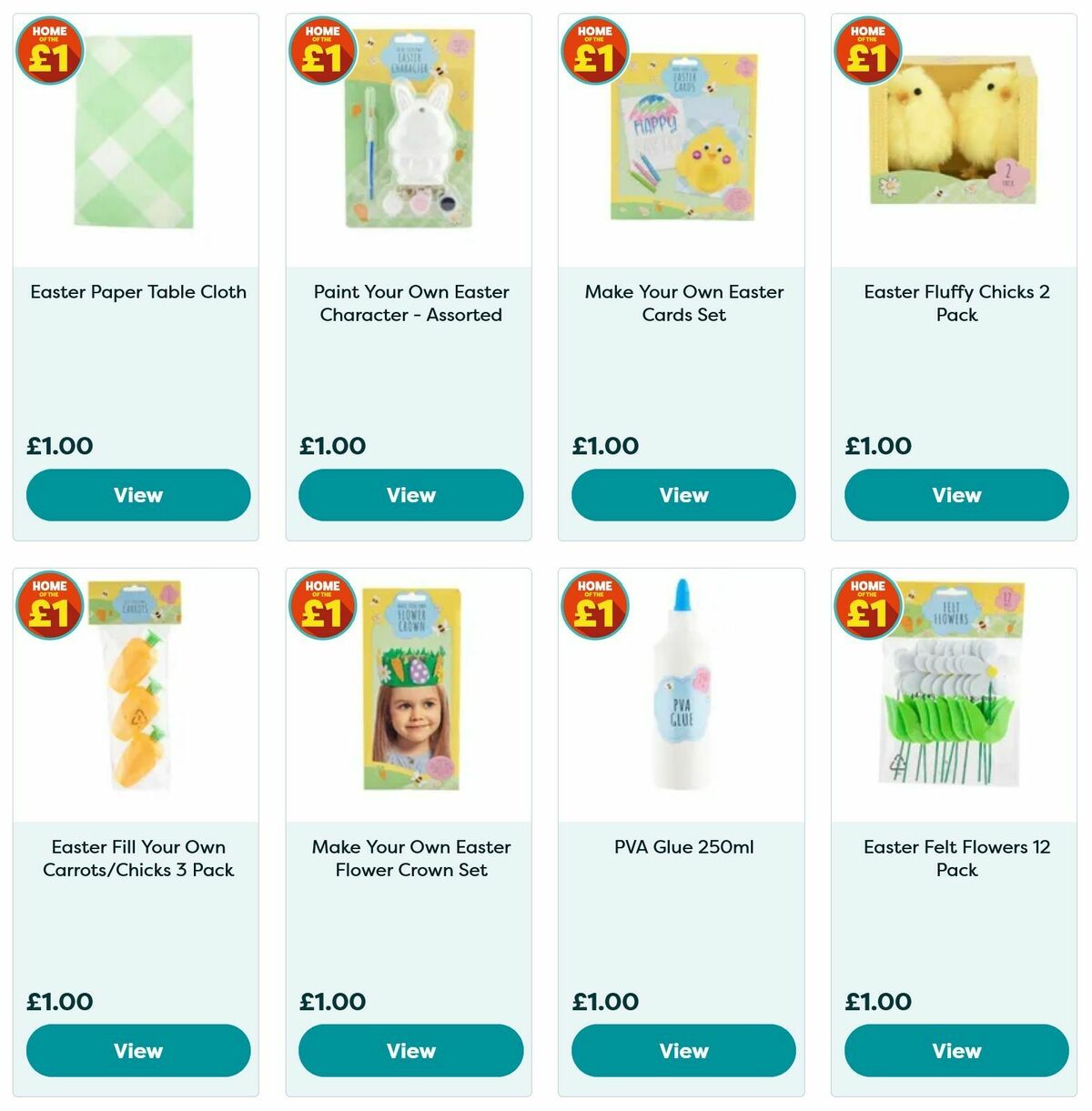 Poundland Easter Offers from 15 March