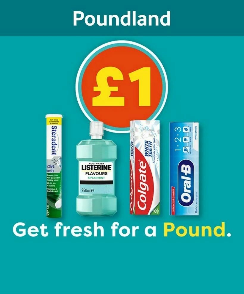 Poundland Offers from 15 March