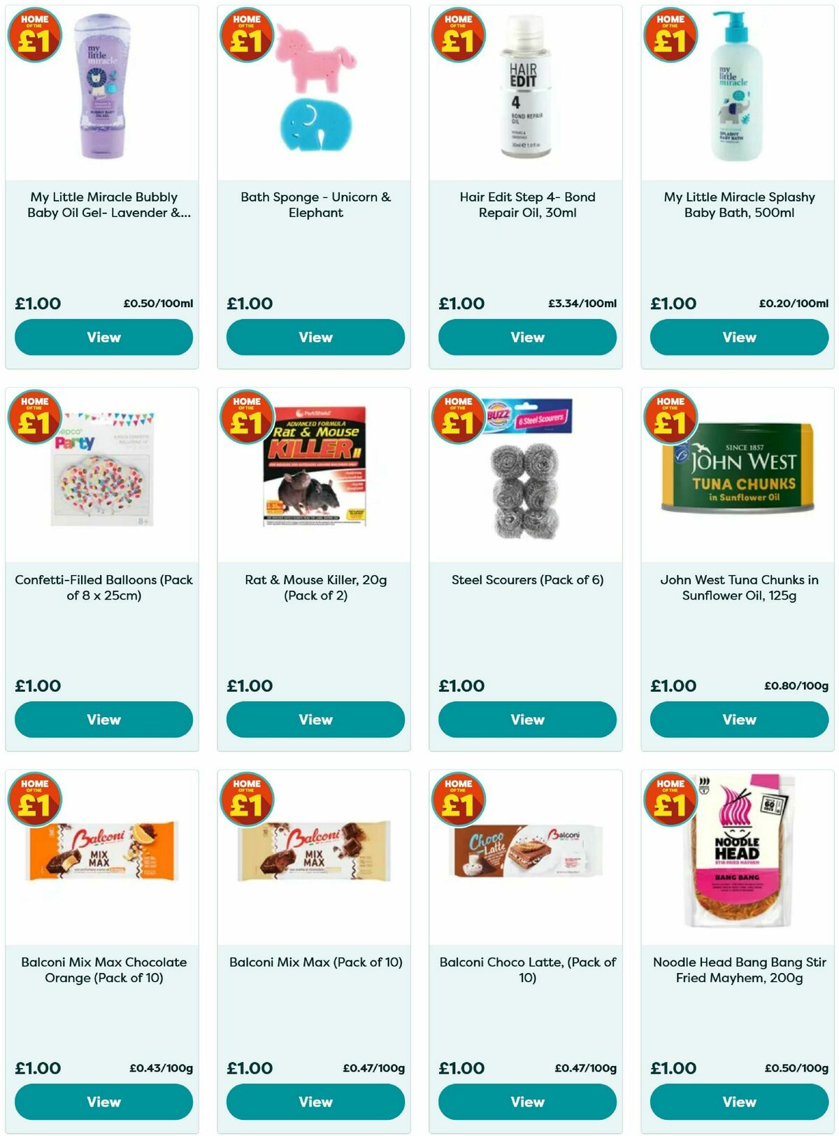 Poundland Offers from 16 April