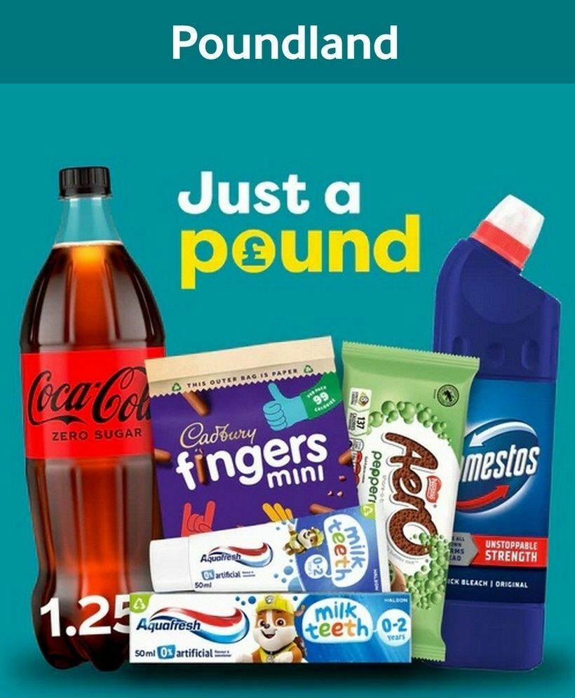Poundland Offers from 15 June