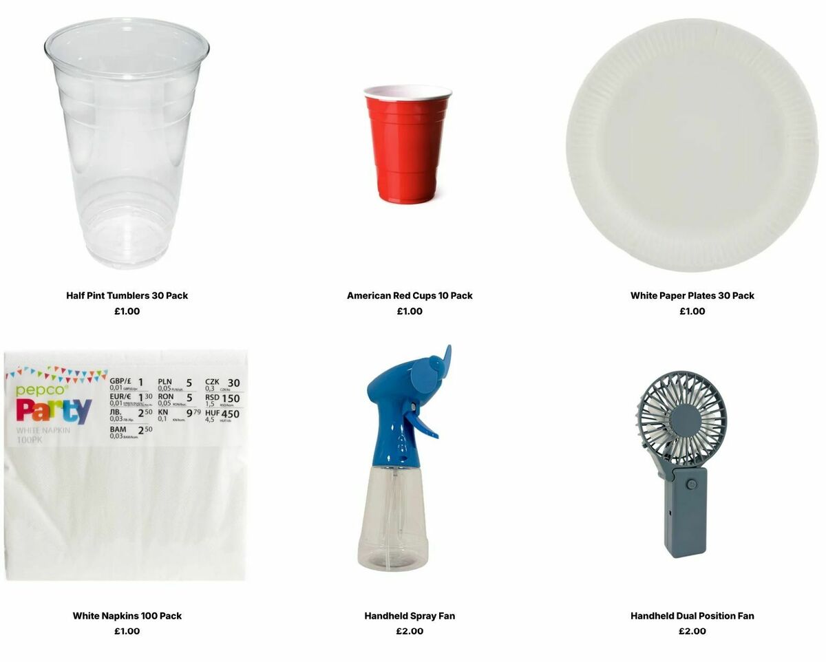 Poundland Beat The Heat Offers from 13 July