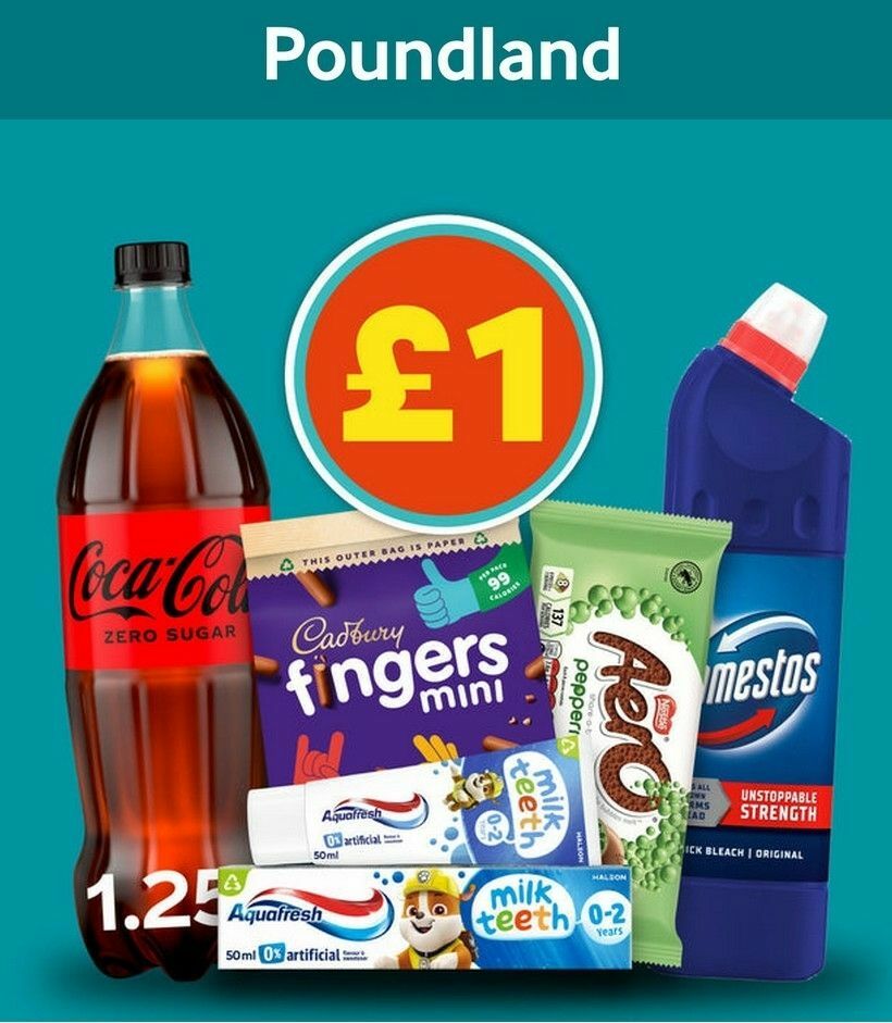 Poundland Offers from 10 August