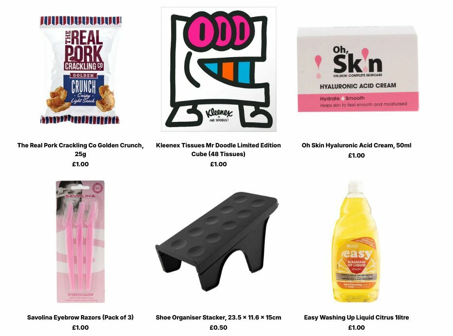 Poundland Offers from 10 August