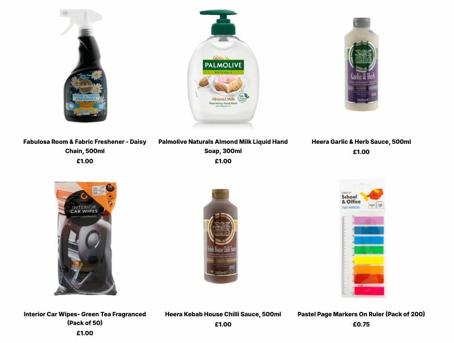 Poundland Offers from 10 August