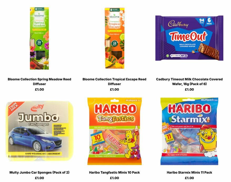 Poundland Offers from 10 August