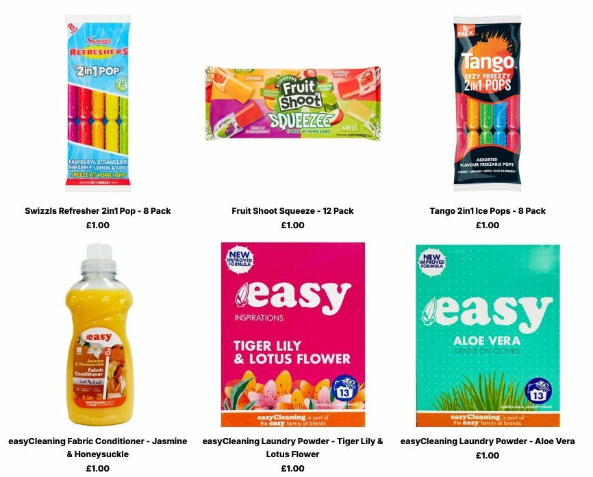 Poundland Offers from 10 August