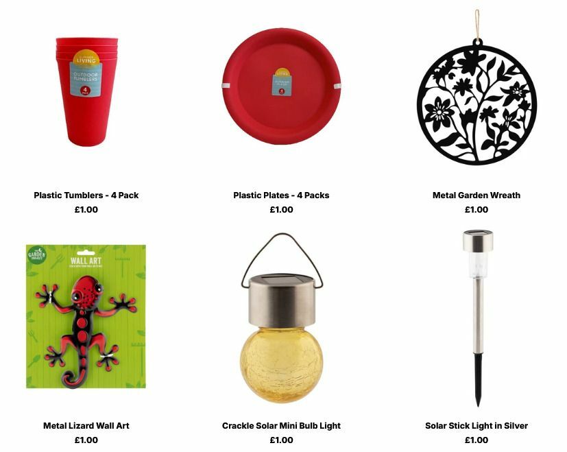Poundland Offers from 10 August