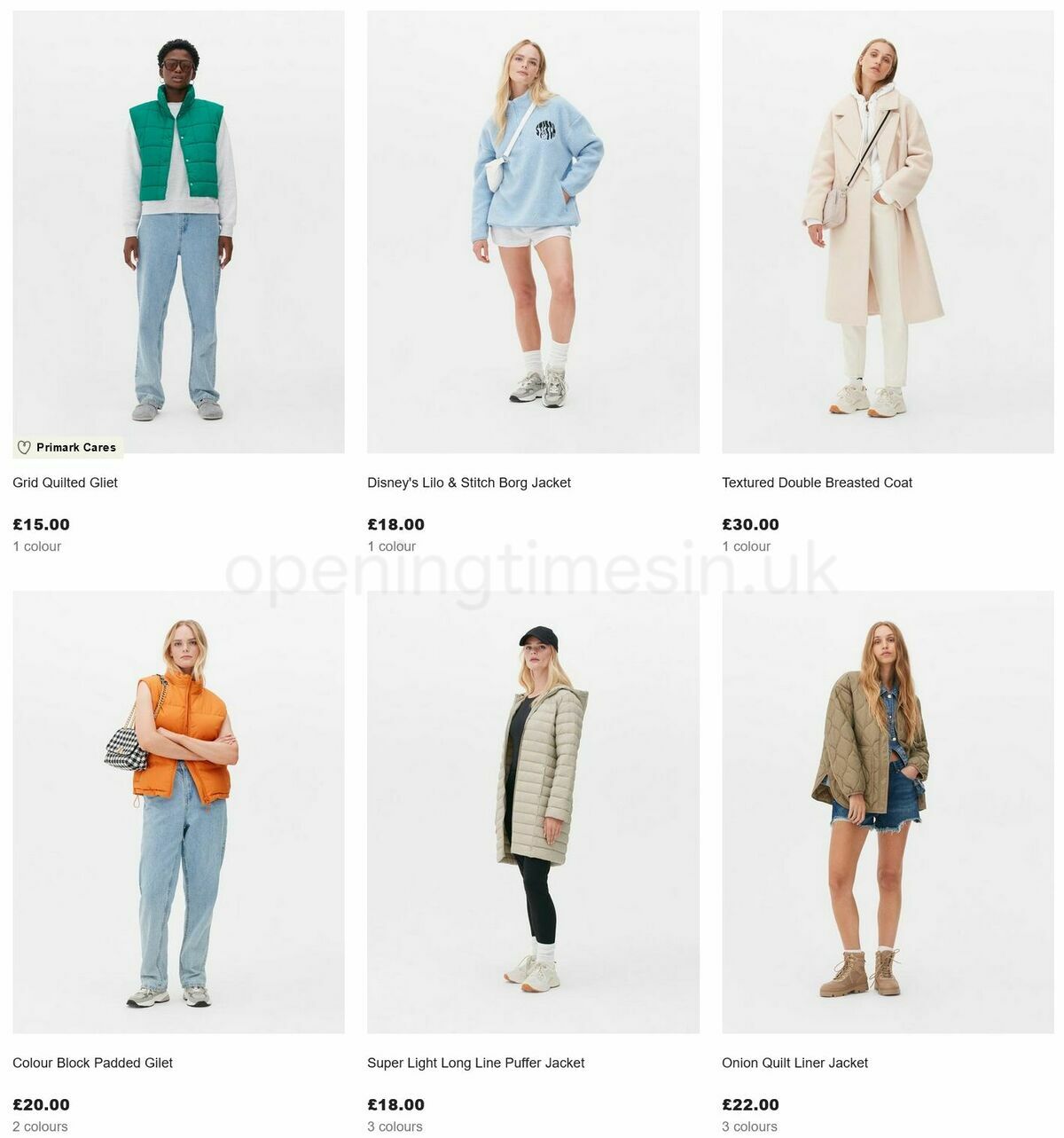 Primark Offers from 7 October