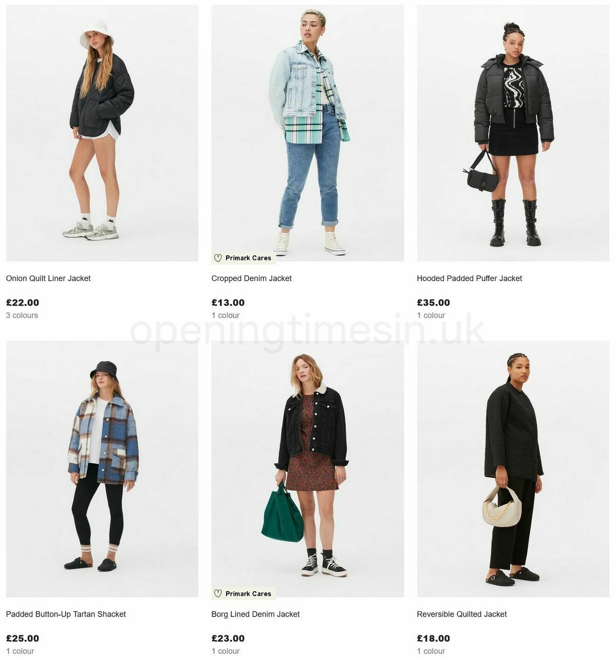 Primark Offers from 7 October