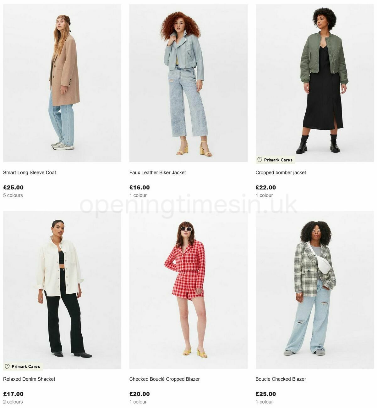 Primark Offers from 7 October