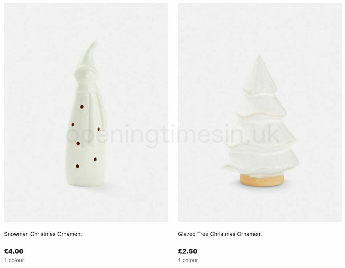 Primark Nostalgic Christmas Decor Offers from 1 November