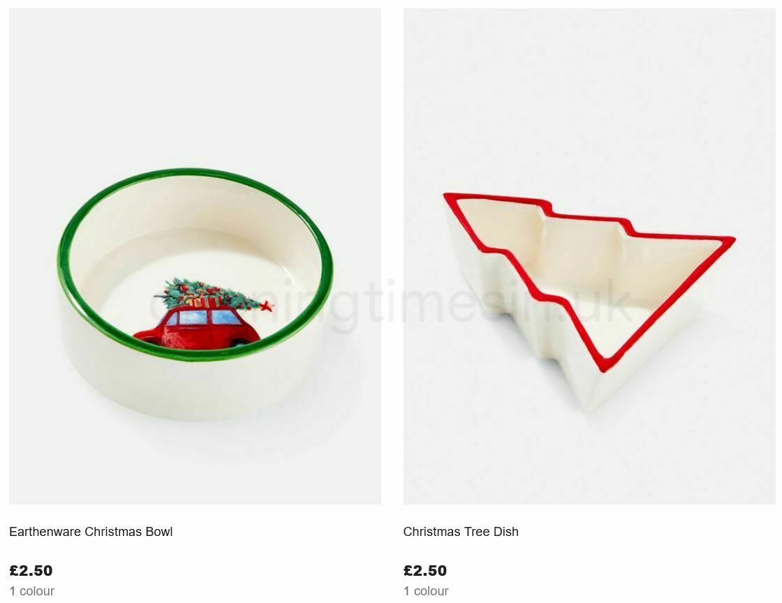 Primark Nostalgic Christmas Decor Offers from 1 November