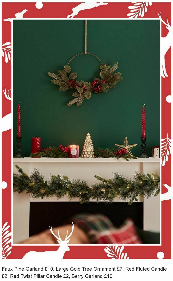 Primark Nostalgic Christmas Decor Offers from 1 November