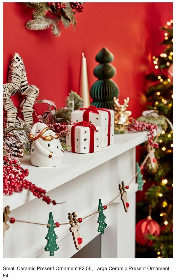 Primark Nostalgic Christmas Decor Offers from 1 November