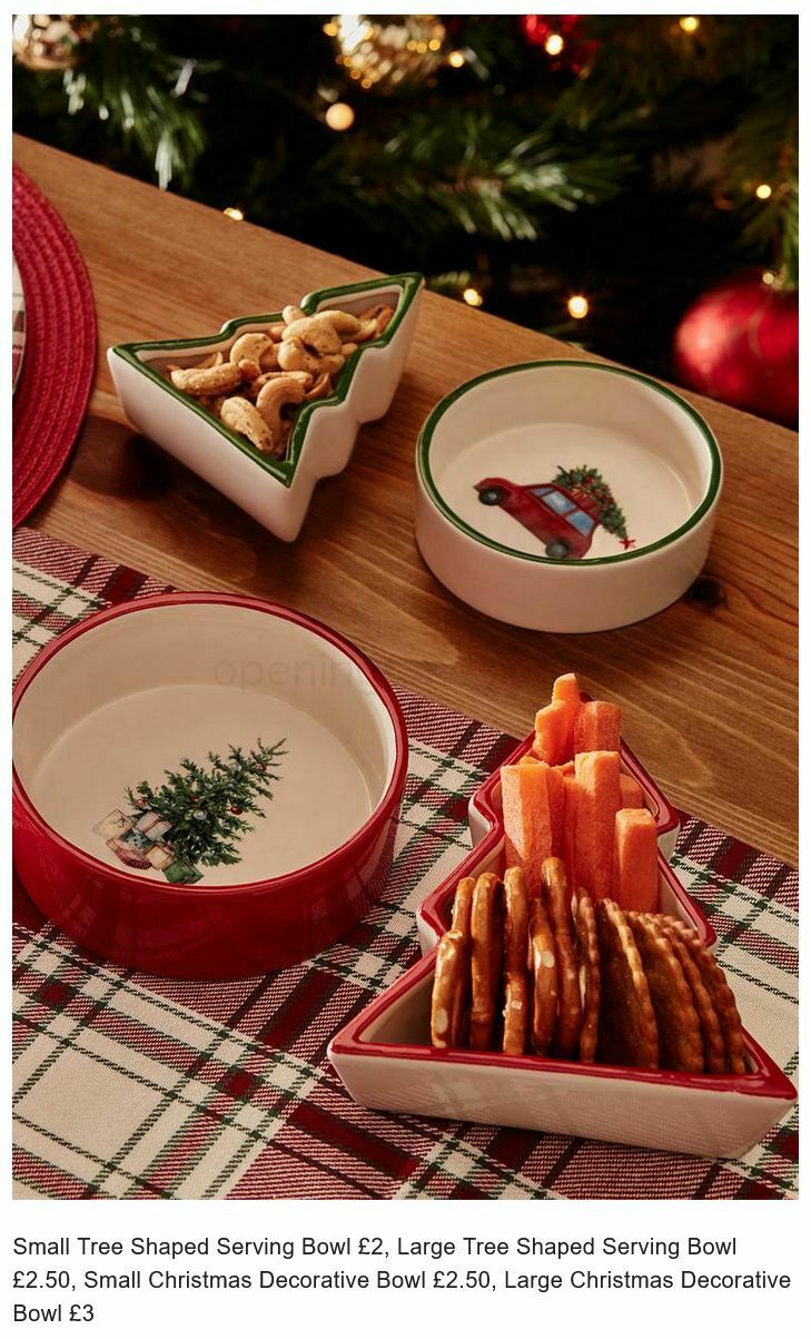 Primark Nostalgic Christmas Decor Offers from 1 November