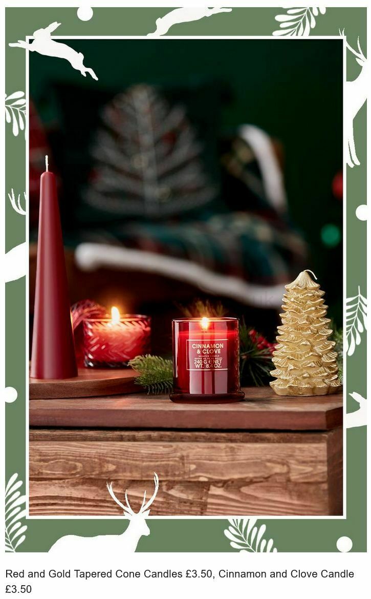 Primark Nostalgic Christmas Decor Offers from 1 November