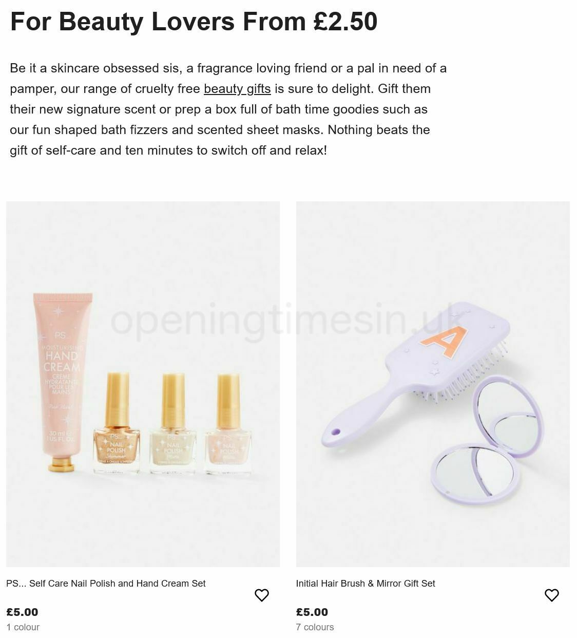 Primark Offers from 2 December