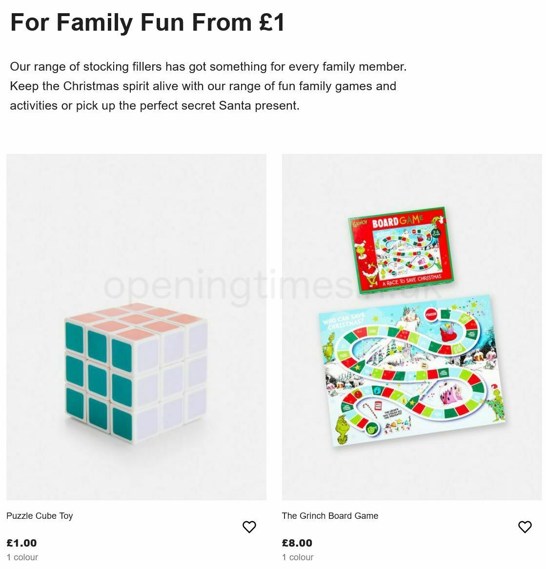 Primark Offers from 2 December